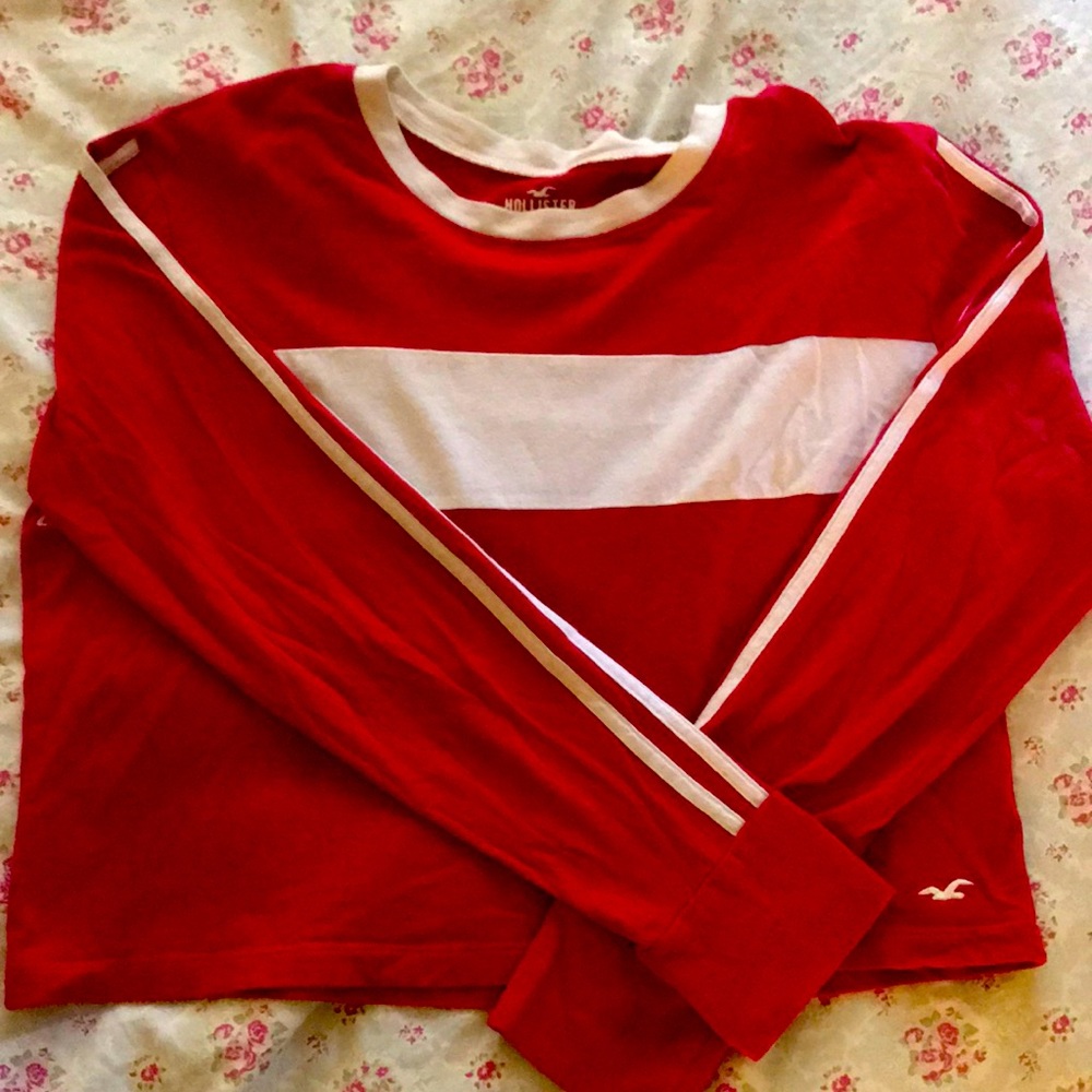 Holster red crop top